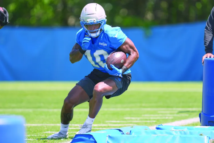 Pacheco provides 'Pop' in the Lions' backfield while awaiting Gibbs' return
